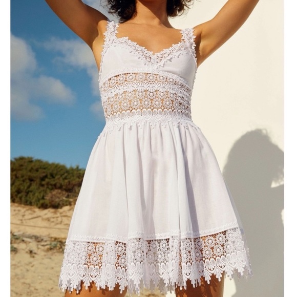 LoveShackFancy Dresses & Skirts - Charo Ruiz Ibiza Marilyn Dress White Small